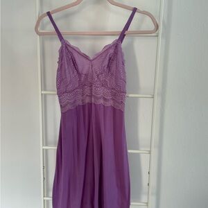 Cosabella Purple Lace Chemise